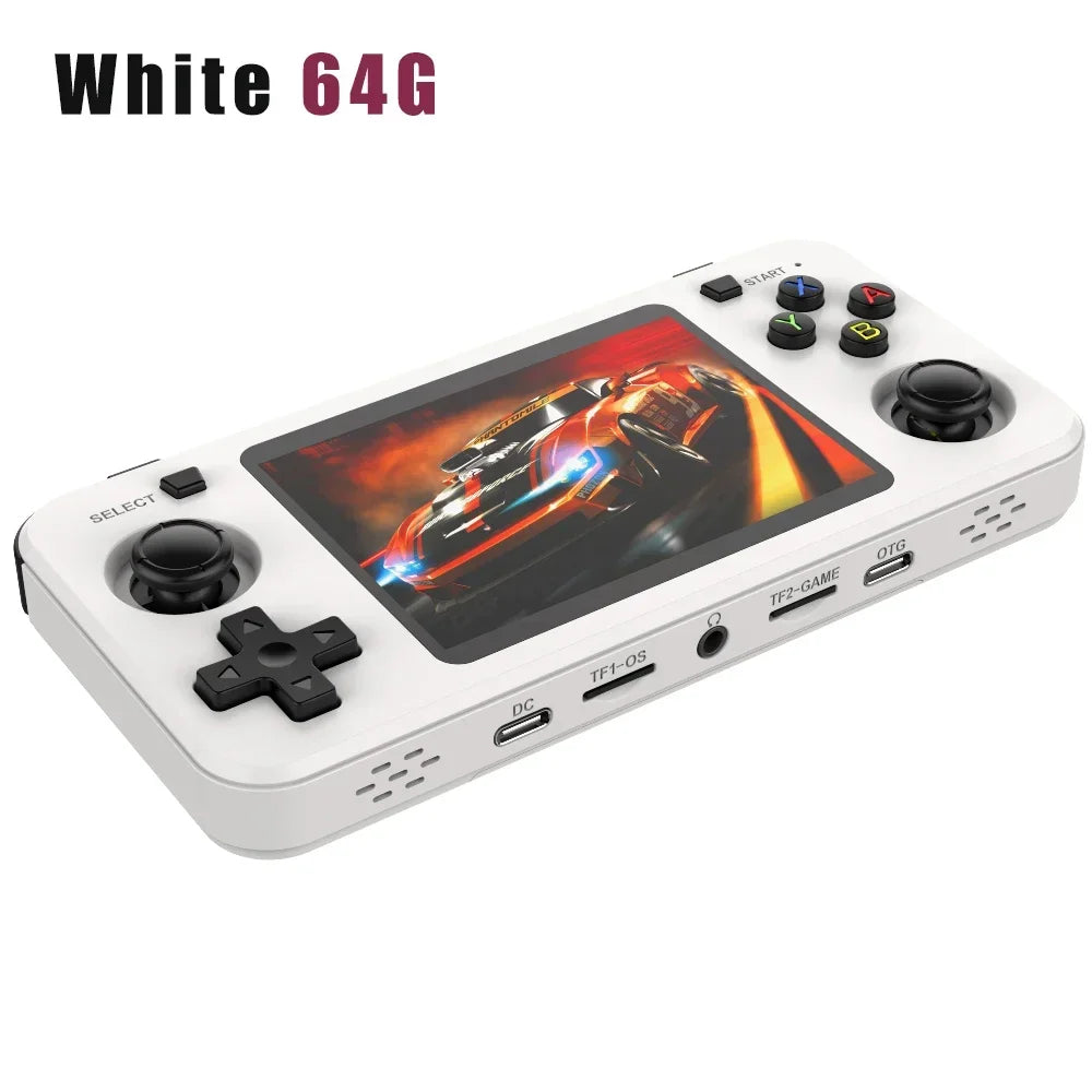 R36H Dual-Ram & Genuine Linux ARKOS Retro Handheld Classic Game Consoles 3.5 Inch IPS Screen Portable Video Player