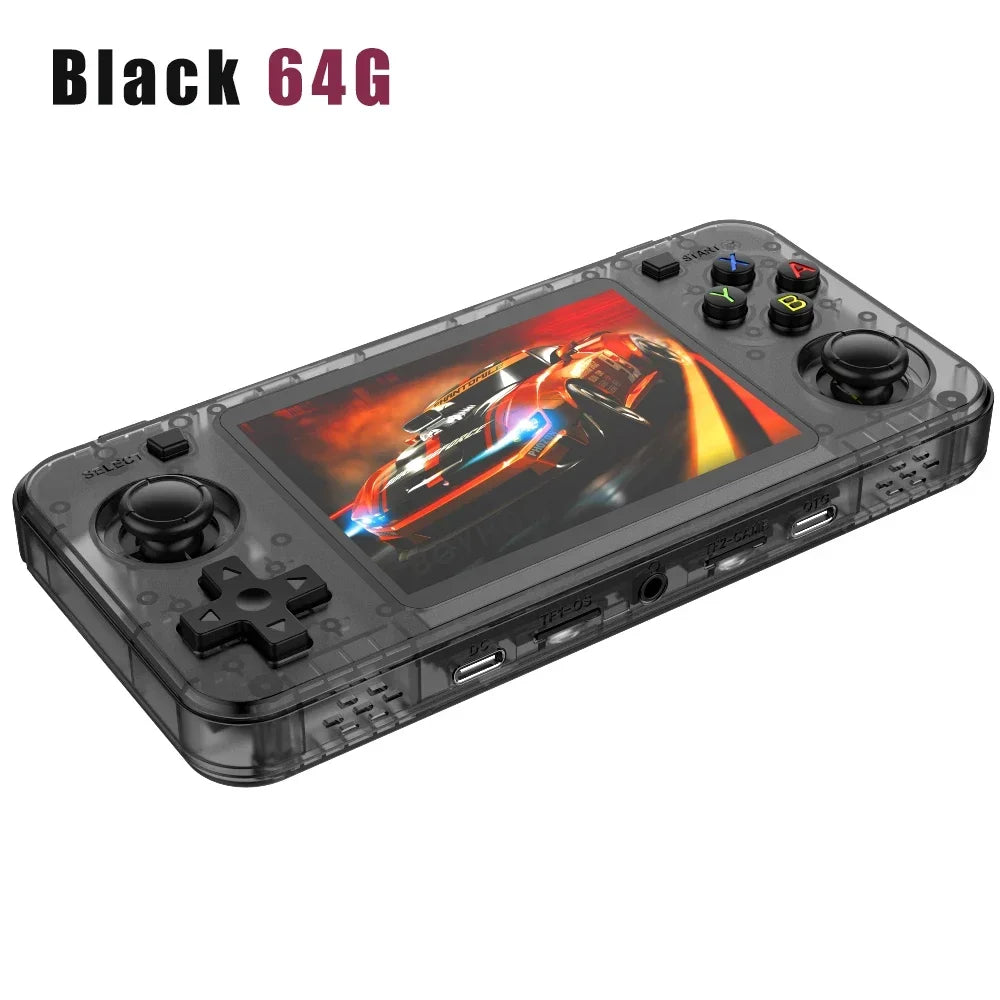 R36H Dual-Ram & Genuine Linux ARKOS Retro Handheld Classic Game Consoles 3.5 Inch IPS Screen Portable Video Player