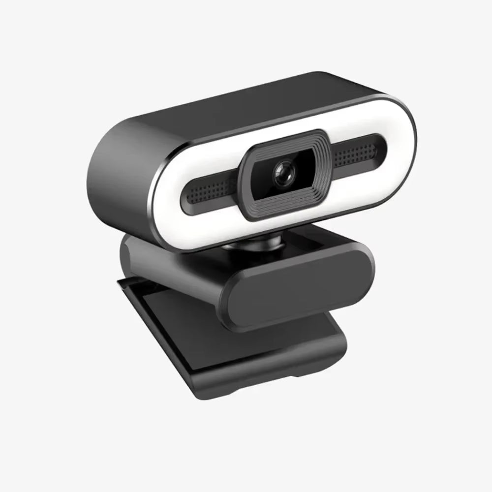 Portable Full HD 1080P 2K 4K Webcam PC Laptop Auto Focus Webcam Live Streaming Flexible with Microphone Live Broadcast Withlight
