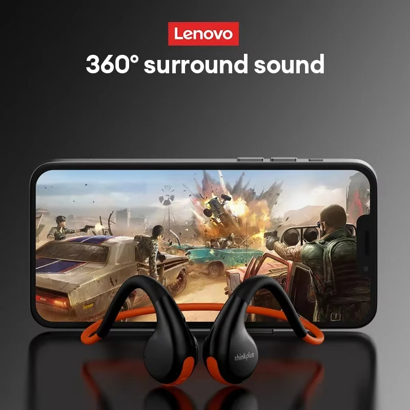 Original  X7 Air Conduction Headphone Wireless Bluetooth 5.3 Earphones Bone Conduction Sports Headset Outdoor Earhook Mic