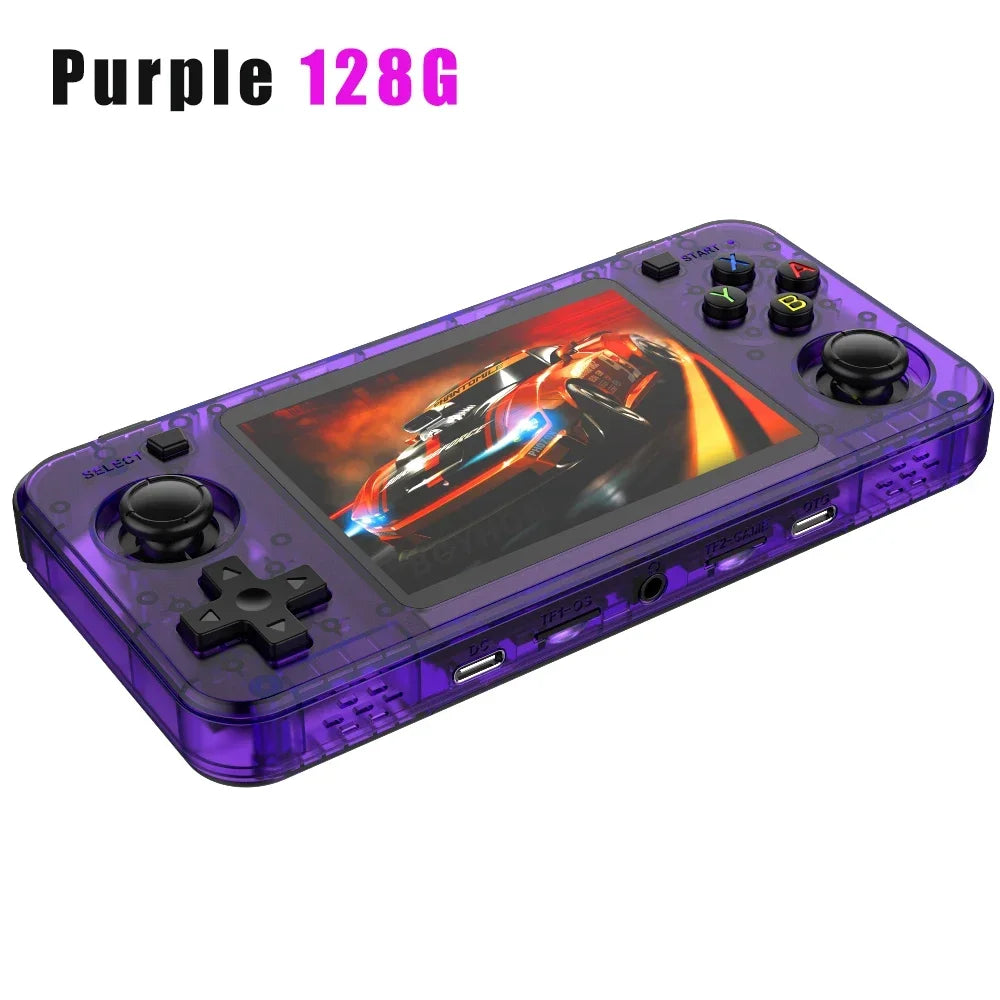 R36H Dual-Ram & Genuine Linux ARKOS Retro Handheld Classic Game Consoles 3.5 Inch IPS Screen Portable Video Player